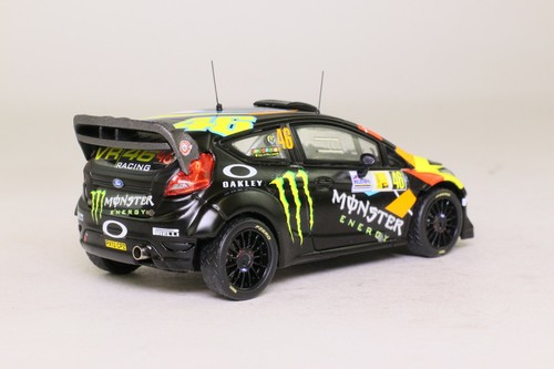 IXO 1/43 RAM618 FORD FIESTA RS #46 VALENTINO ROSSI/CASSI winner MONZA RALLY 2012 - Picture 11 of 12