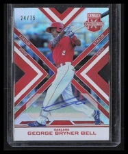 GEORGE BRYNER BELL 2016 Elite Extra Edition Auto 24/75 Oakland Athletics