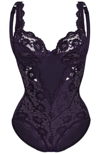 Sassa 904 Damen Classic Lace Body mit Bügel aus Mikrofaser verschiedene Farben - Bild 16 von 19