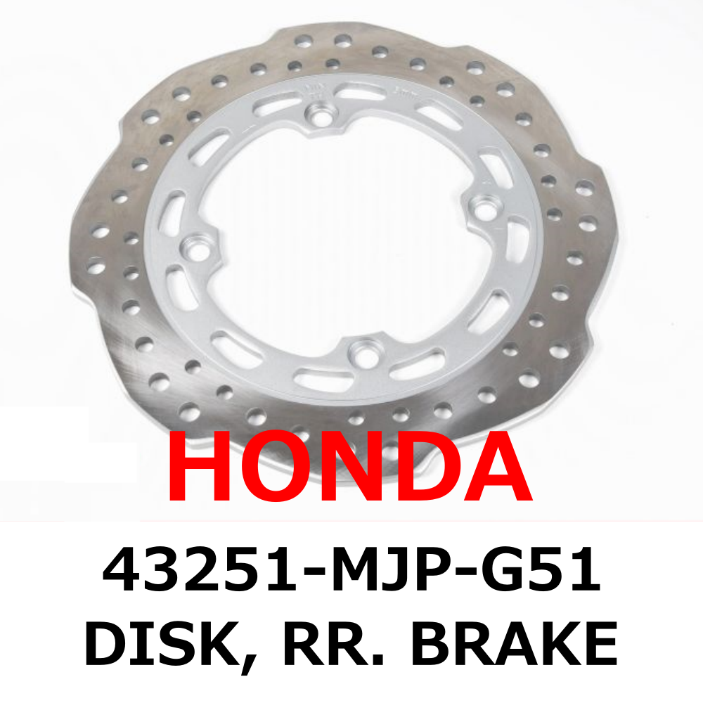 NEW】Honda Genuine 2016-2023 Africa Twin DISK, RR. BRAKE 43251-MJP
