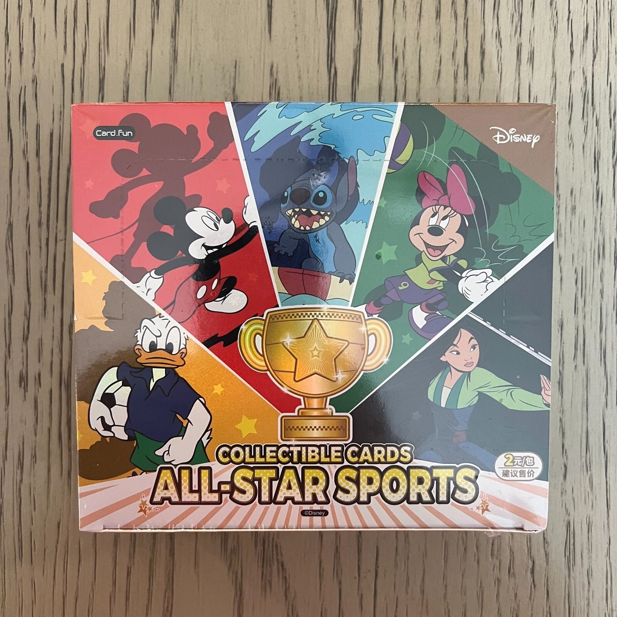 2024 Kakawow Card Fun Disney All-Star Sports Sealed Box US SELLER