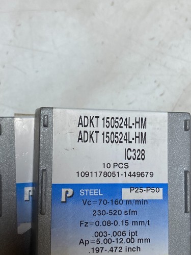 ISCAR ADKT 150524L-HM IC328 30pcs - Imagen 2 de 7