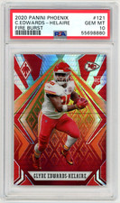 Clyde Edwards-Helaire Fire Burst Rookie PSA 10 2020 Panini Phoenix RB
