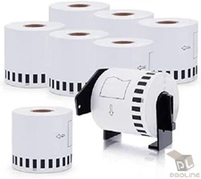 Compatible for BROTHER DK 2205 Continuous Feed Labels+ 1 Free Cartridge