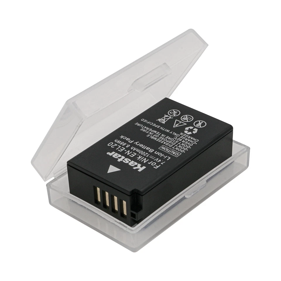 Cargador USB Kastar Batería LTD2 para Nikon EN-EL20 EL20a Nikon Coolpix P950 P1000 Foto 2 de 4