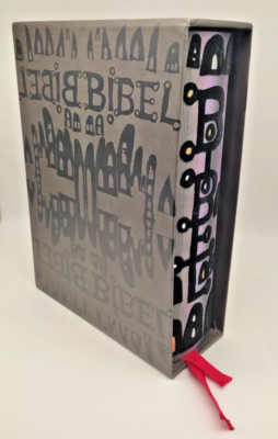   HUNDERTWASSER BIBEL - Erstausgabe: einzigartig, ungelesen - Pattloch 1995 TOP