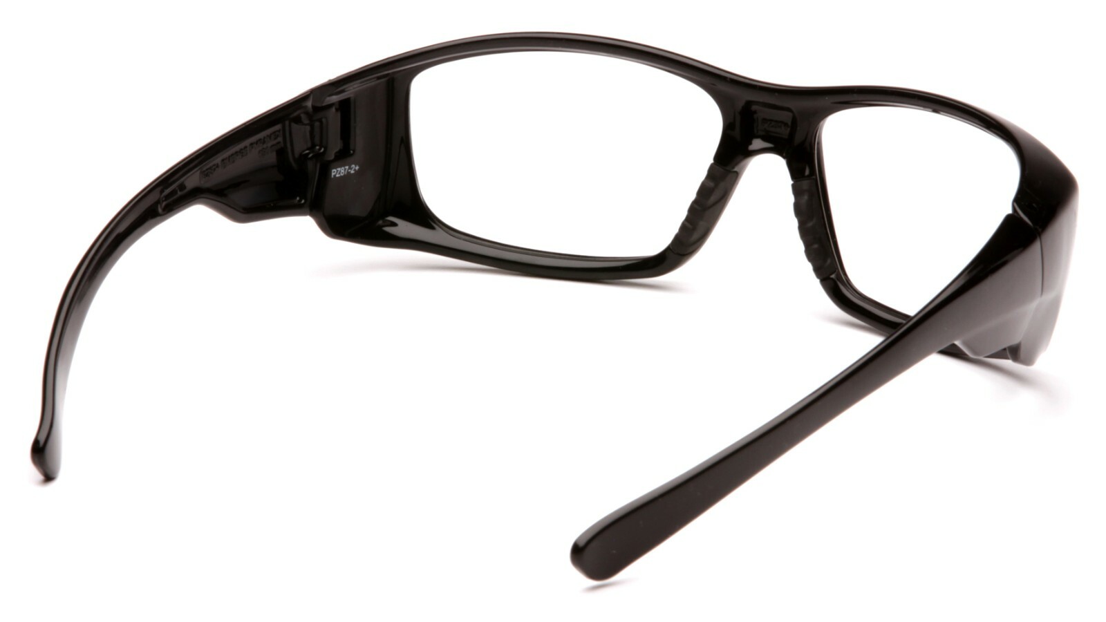 Pyramex Emerge Black 2.0 Clear Full Lens Reader Reading Safety Glasses