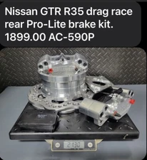 AEROSPACE Components Nissan GTR R35 Drag Race Rear Pro-Lite Brake Kit