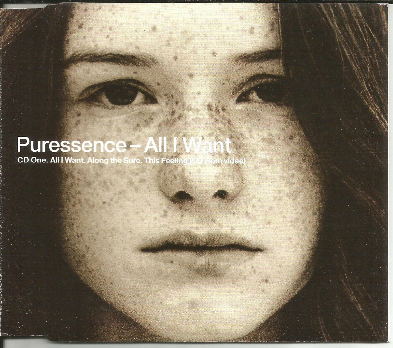 PURESSENCE All I want w/ UNRELASED TRK & VIDEO CD Single SEALED USA seller 1998