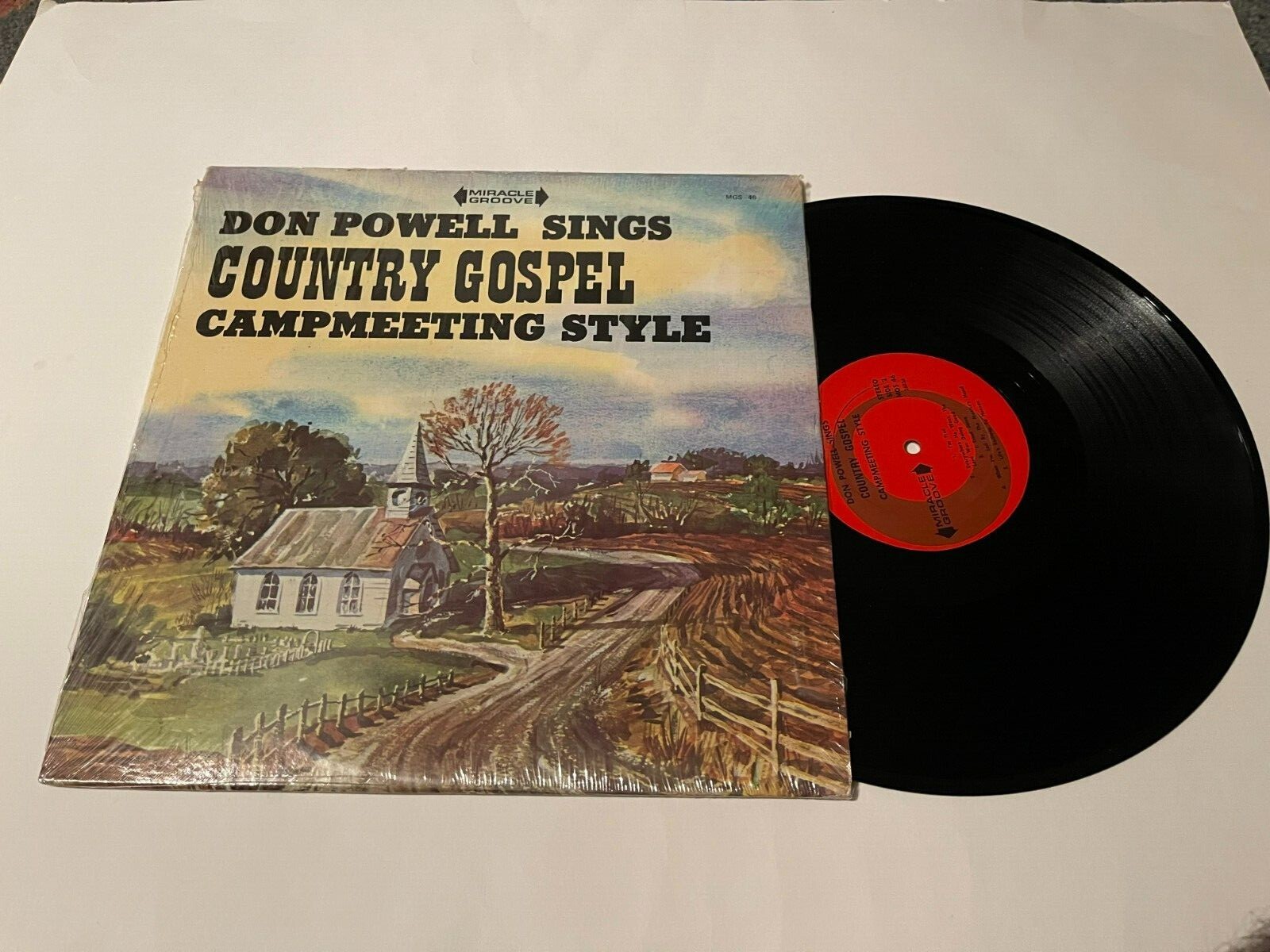 Don Powell Vinyl Record Country Gospel Campmeeting Style Ebay