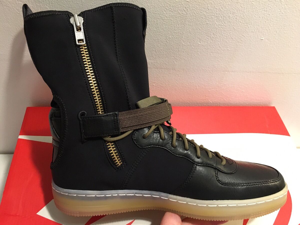 Nike Air Force 1 AF1 Downtown Hi SP x ACRONYM Black B-grade Nike Air Force 1 AF1 Downtown Hi SP x ACRONYM Black B-grade