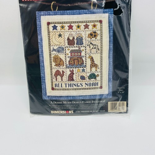 Dimensions Debbie Mumm All Things Noah Counted Cross Stitch 9 x 11 - Bild 2 von 4