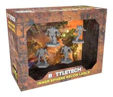 Battletech Inner Sphere Recon Lance Miniatures