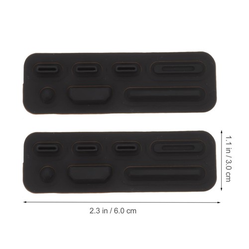 3 Set Port Plugs Anti Dust Plugs Charging Dust Cover Phone Charger Plug - 第 6/12 張圖片