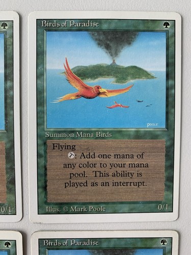 MTG | 4x Birds of Paradise | Revised Edition | Magic The Gathering | *Kult - Bild 9 von 12