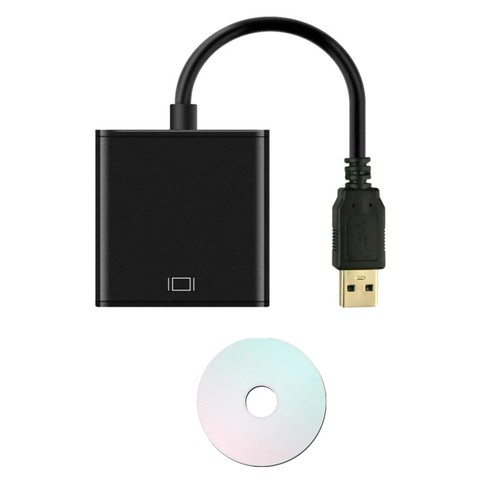 Convertitore Adattatore Cavo Video HD 1080P USB 3.0 a HDMI per PC Portatile HDTV LCD TV - Foto 4 di 9