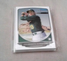 (15) 2013 Bowman Chrome Prospects BCP132 Renato Nunez Oakland Athletics 