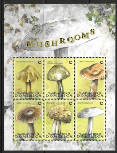 DOMINICA SGMS3648 2009 PILZE POSTFRISCH