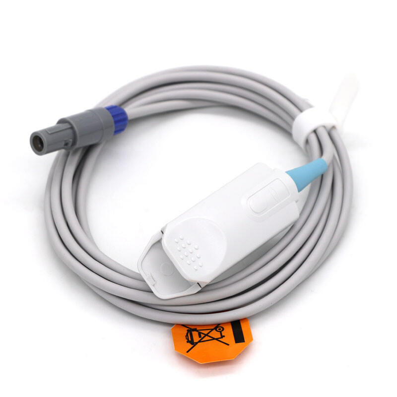 5pin SpO2 Sensor Probe Cable Wire Fit For Contec CMS60C CMS60D CMS7000/8000/9000