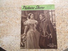 November 12th 1949, PICTURE SHOW, Errol Flynn, Viveca Lindfors, Greer Garson.