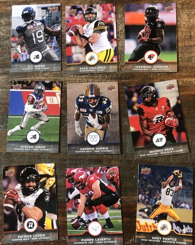 2016 UPPER DECK CFL 🇨🇦 🏈FOOTBALL SINGLES- #1-100-U PICK- - Picture 71 of 100
