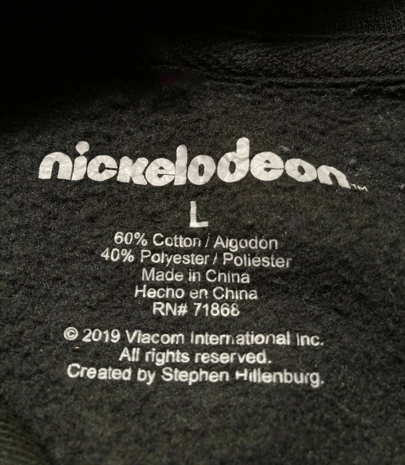 Nickelodeon Bob Esponja Pantalón Cuadrado LEGEND Sudadera con Capucha Niños Grande Calle RARA Foto 2 de 4