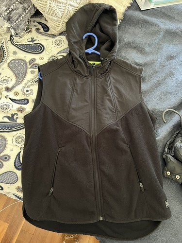 RIP CURL ANTI SERIES BLEAKER VEST Au 14 Fits L Hood Anti Cold Anti Wind Rain - Picture 2 of 9