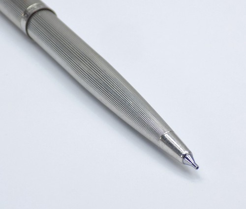 PARKER 75 GOLD TRIM & SILVER PLATED MECHANICAL PENCIL - Picture 8 of 11