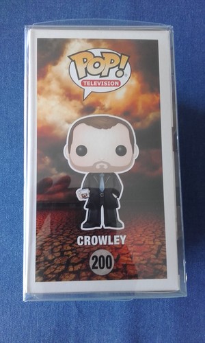Supernatural Crowley Funko Pop Vinyl #200 New in Protector - Picture 4 of 6
