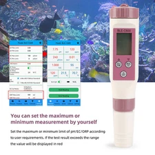 Digital Water Quality Test Pen EC TDS Tester PH Meter Water Hardness Purity Test