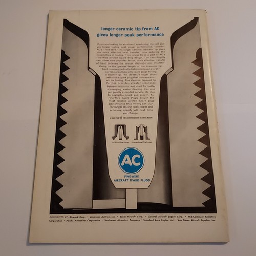 Vintage AOPA Pilot May 1963 Magazine Airplanes Aircraft - Imagen 2 de 7