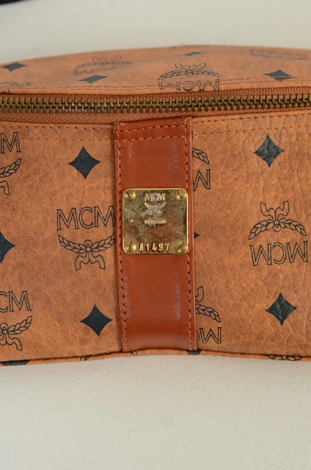 Riñonera MCM Mode Creation Munich Vintage Unisex Marrón Patricia Cintura Talla Única Foto 3 de 4