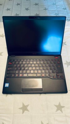 [FMV]LIFEBOOK UH90改 (八世 i5/16G/SSD256G) Fujitsu LIFEBOOK UH90NERV Evangelion Limited Edition Picto Black