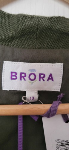 Brora Alpine Green Linen Women's Jacket - Picture 7 of 7