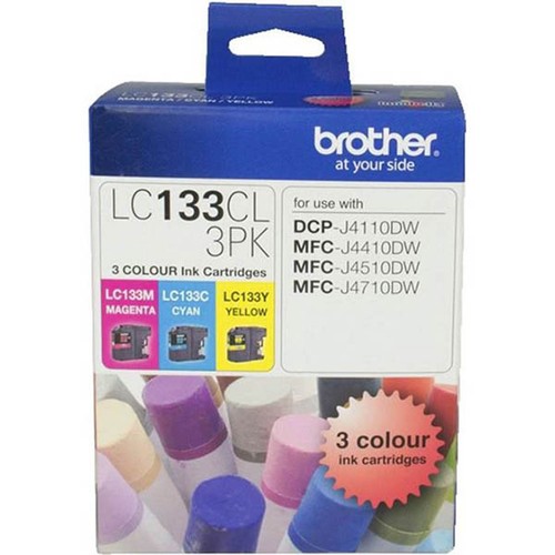 GENUINE Original Brother LC133 Ink Cartridge J4110DW J4410DW J4510DW J4710DW - Picture 6 of 7