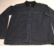 Women's Harley Davidson Denim Button Shirt Lightweight Jacket Size Small