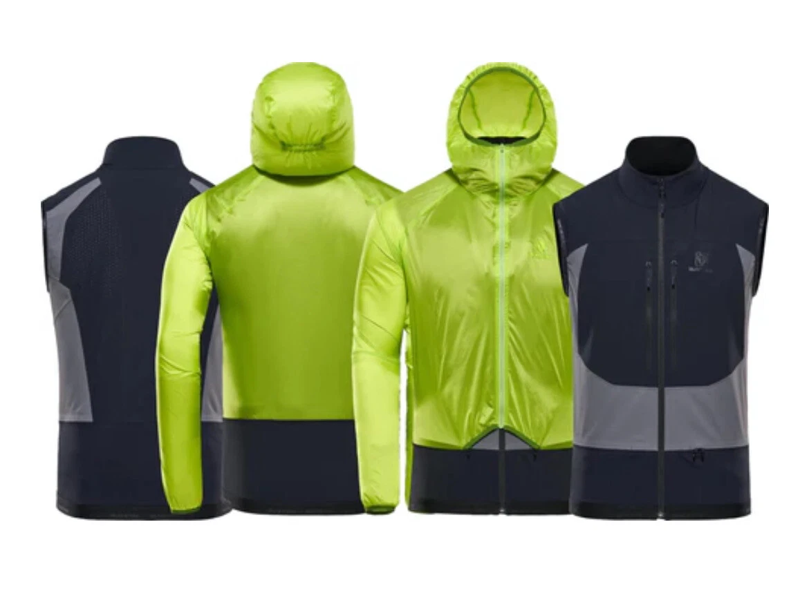 BLACKYAK Tulim Convertible Jacket Vest MidLayer S - M