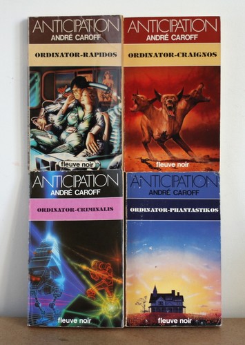 12 livres de la collection Anticipation André Caroff 1980 - Bild 2 von 4