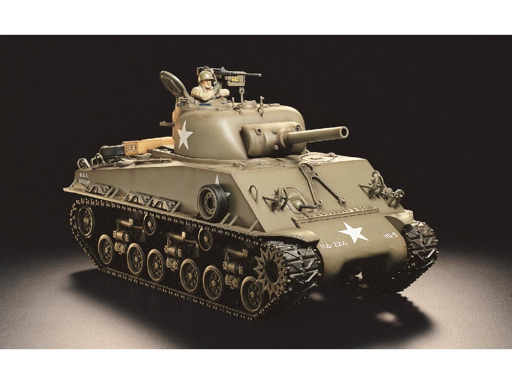 キャラクター TAMIYA M4 SHERMAN 105mm HOWITZER 1/16 Tamiya M4