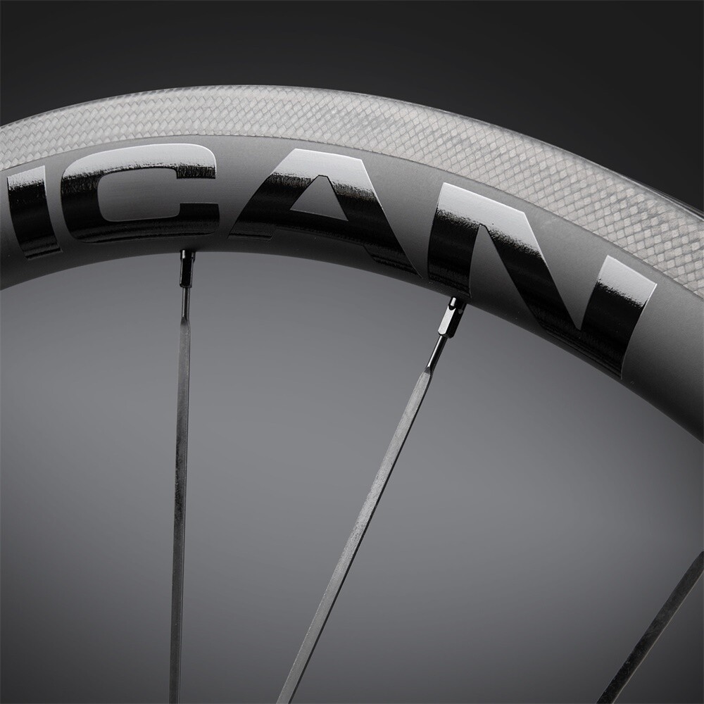 Bike Wheel ICAN Alpha 40 Pro Carbon Road Wheelset – 1421g, 700C