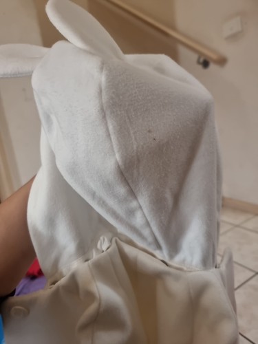 New Bardot Junior White Girl Coat Hood Size 0 Pet Smoke Free Gorgeous - Afbeelding 19 van 20