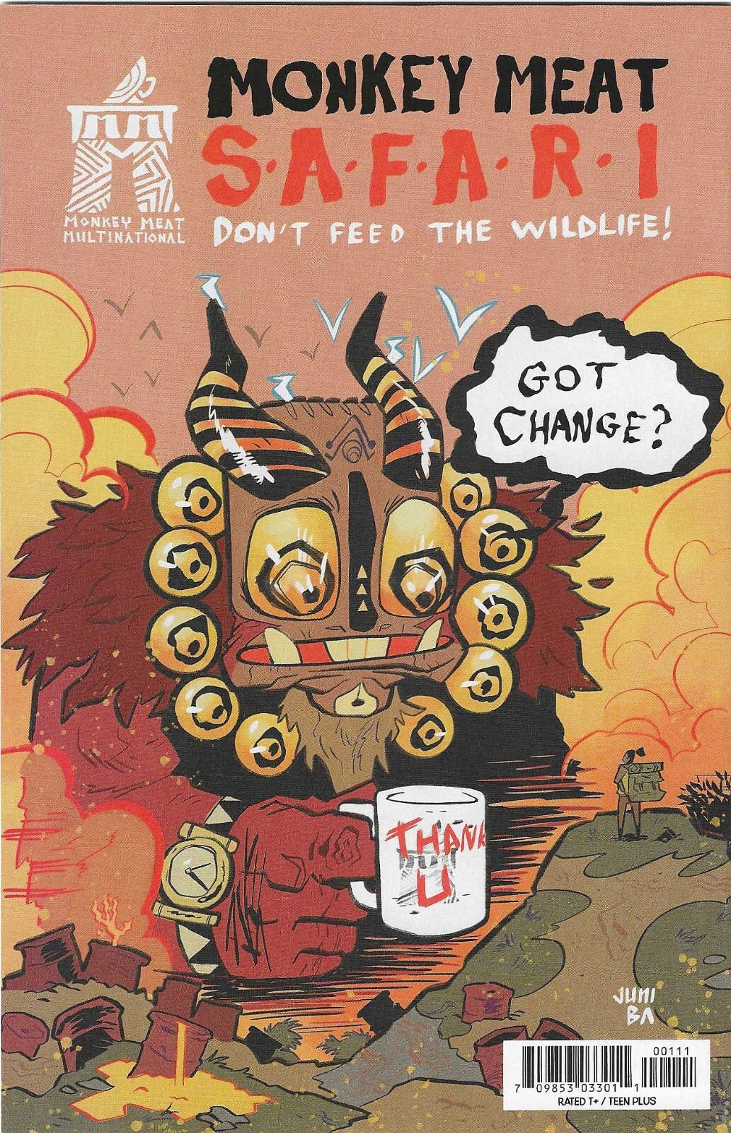 MONKEY MEAT 1 by Juni Ba - Image Comics - Anthology Comic Book | eBay