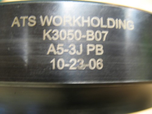 Portabrocas ATS A2-5 MONTAJE PINZA 3J #K3050-B07 NARIZ PINZA CNC **EN MUY BUENA CONDICIÓN** - Imagen 3 de 4