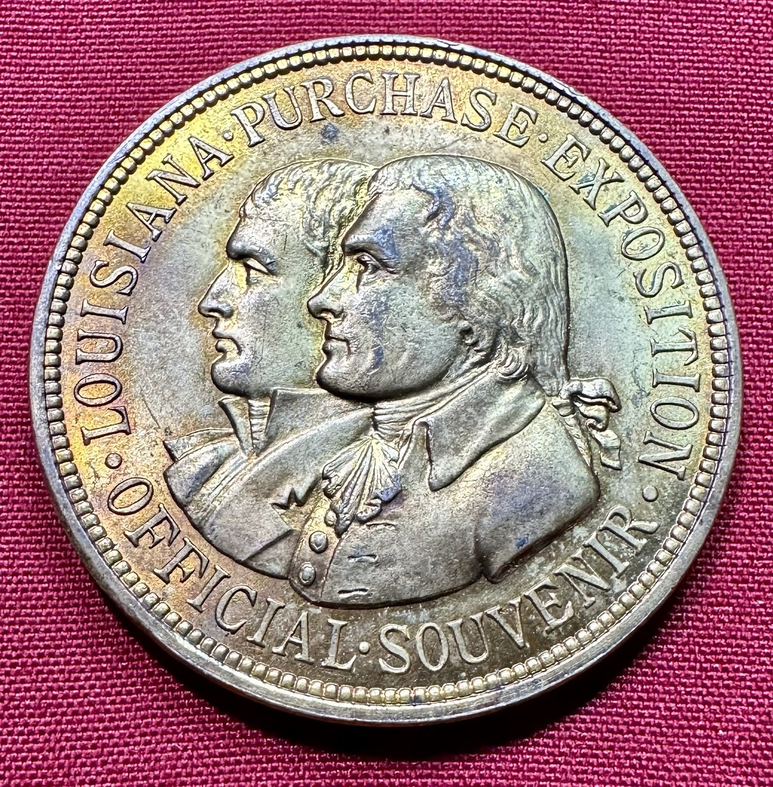 1904 Louisiana Purchase Exposition St. Louis, Missouri HK131 Gold