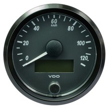 VDO SingleViu 80mm 3-1/8" Speedometer - 160 MPH A2C3832930030 