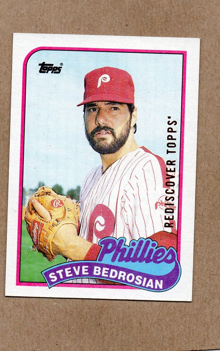 2017 topps rediscover buyback card 1989 20 steve bedrosian