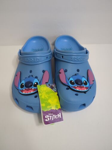 Crocs x Disney Stitch Classic Clog Slides Men's 8 / Women's 10 - 第 2/7 張圖片