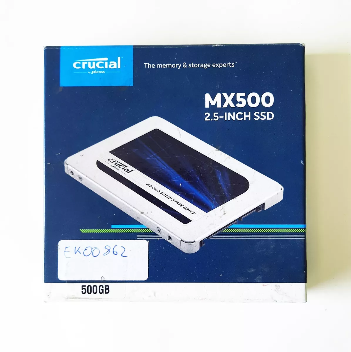 NEW Crucial MX500 500GB, Internal, 2.5 Solid State Drive (CT500MX500SSD1)  SSD