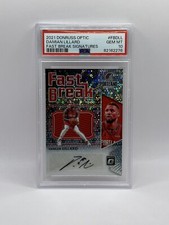 2021-22 Donruss Optic #FB-DLL Damian Lillard Fast-Break Signatures PSA 10 GEM