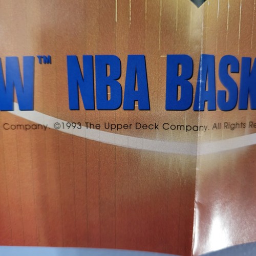 1993 1994 Michael Jordan Upper Deck Basketball 3D Pro View Poster 22 x 34 Promo - Picture 6 of 7
